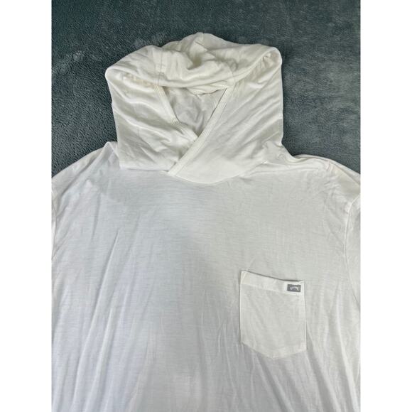 Men’s Billabong XL Hooded Long-Sleeve Tee White – Excellent Condition - Picture 5 of 11